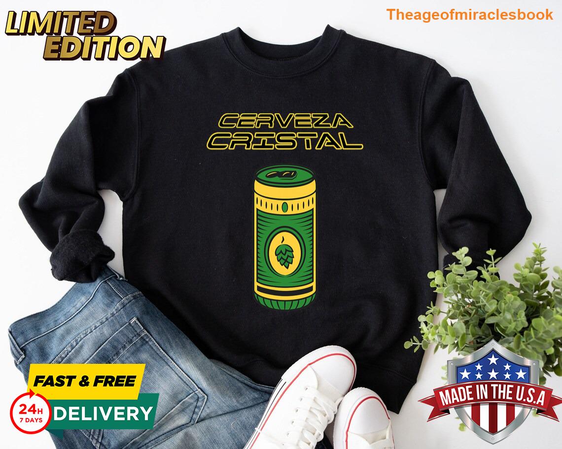 Cerveza Cristal Meme Funny Product Placement T-shirt