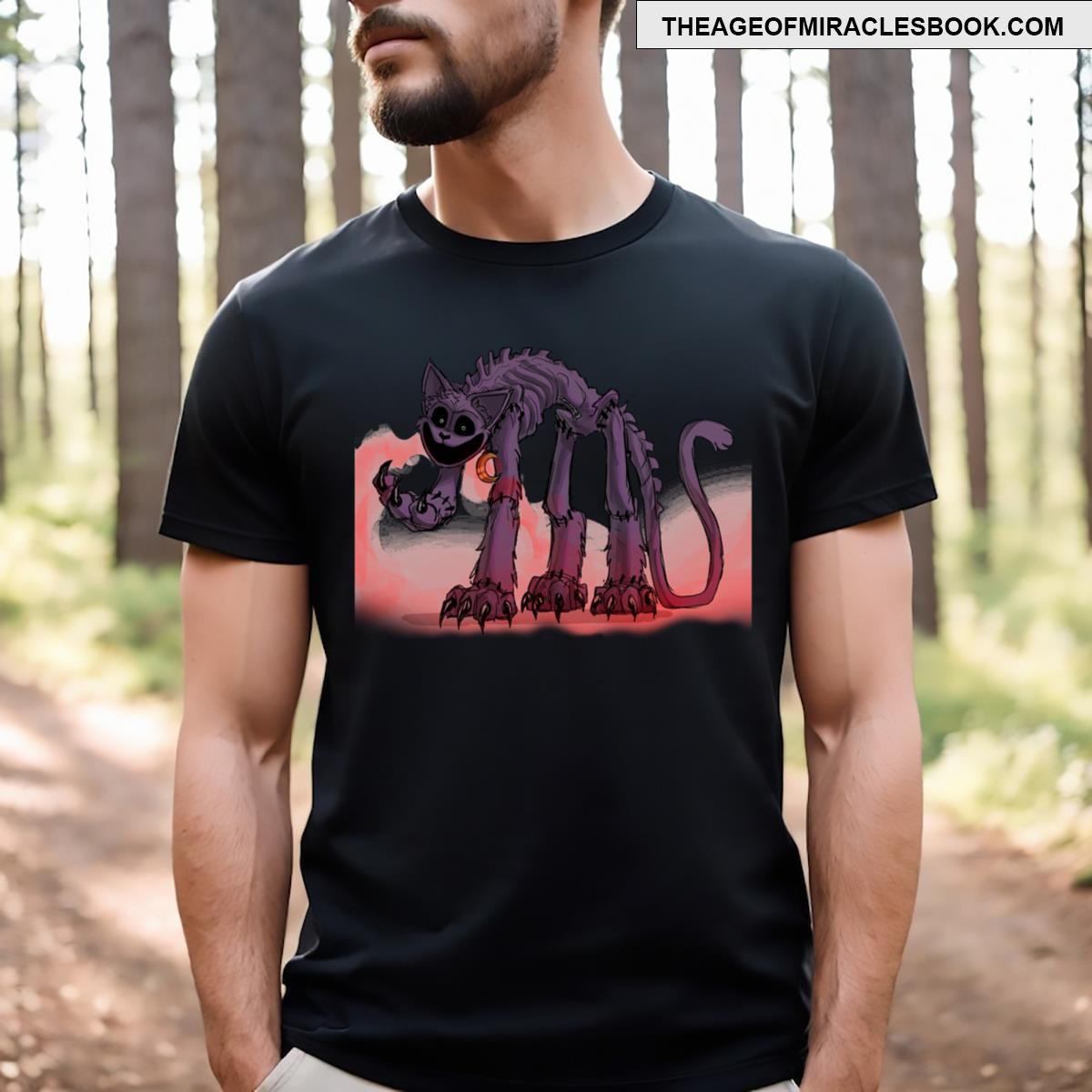 Poppy Playtime Catnap Fanart T-shirt