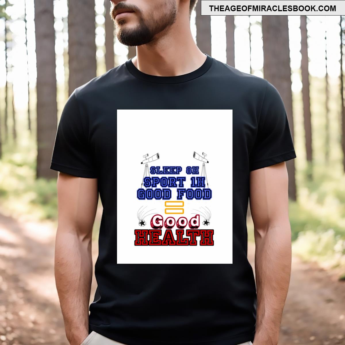 Sleep 8h Sport 1h Good Food Good Healthy Great Healthy Hobbies Millionnaire Hobbies Class Peo T-shirt