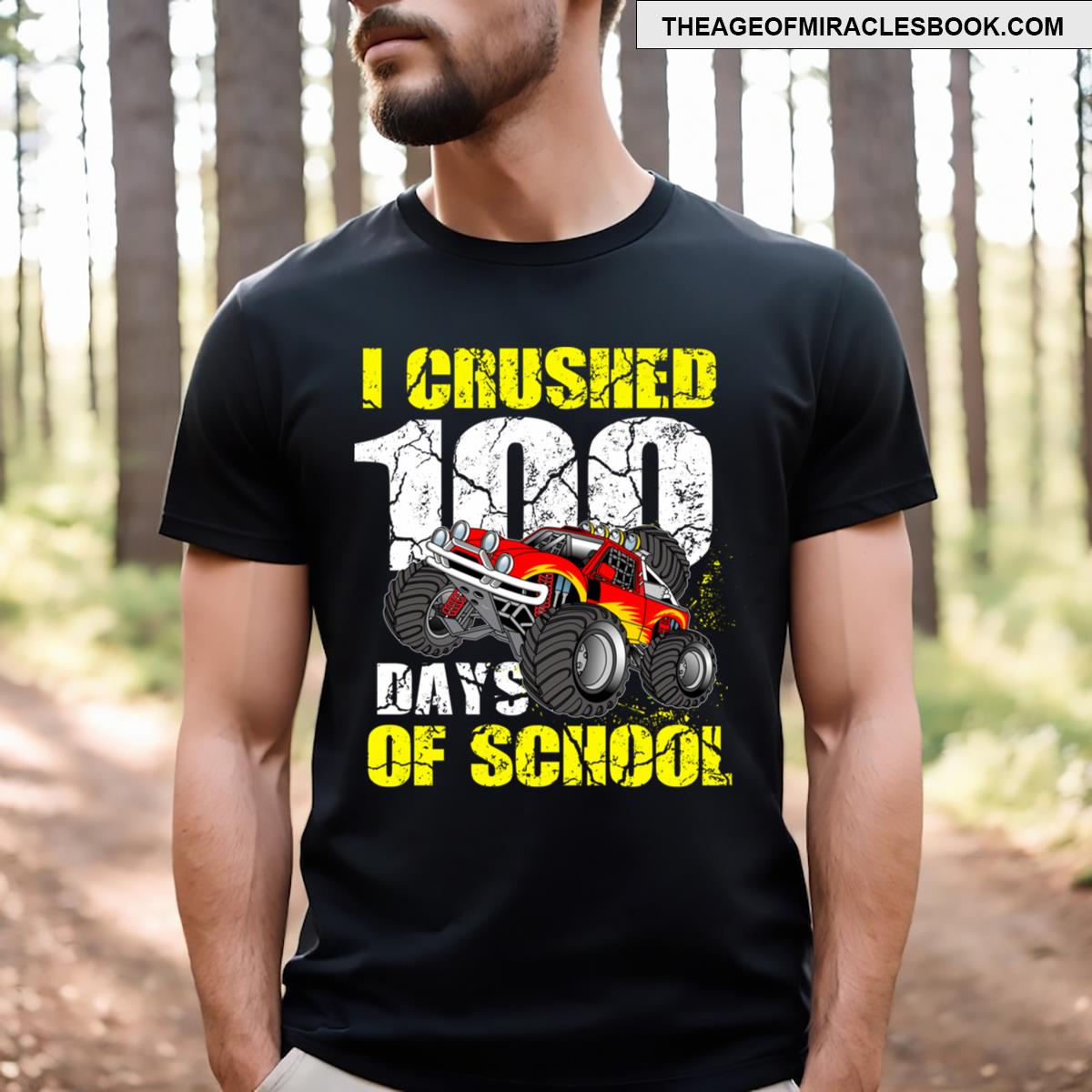 Kids I Crushed 100 Days Of School T-shirt