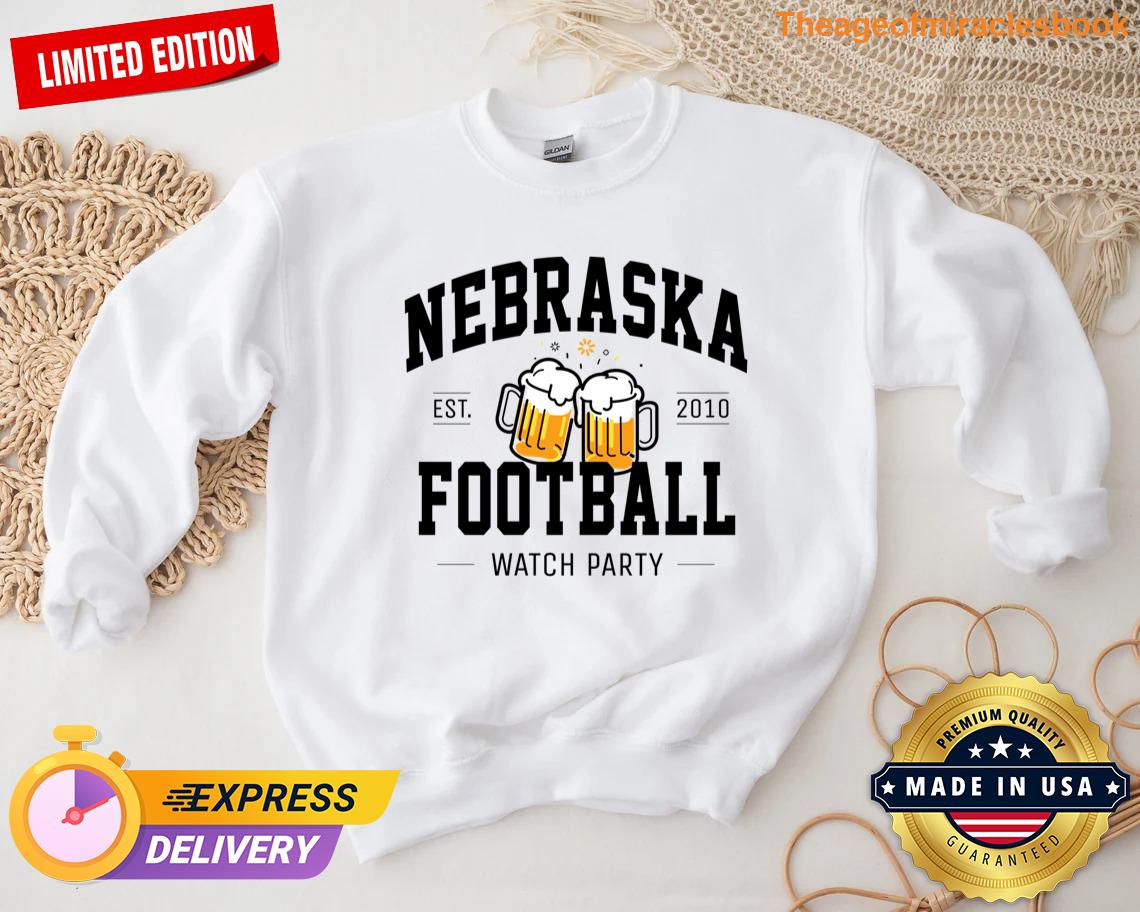 Nebraska Football Watch Party Tshirt