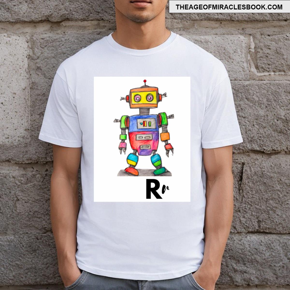 Aero Short Sleeve T-Shirt Robot Power Up main image 1