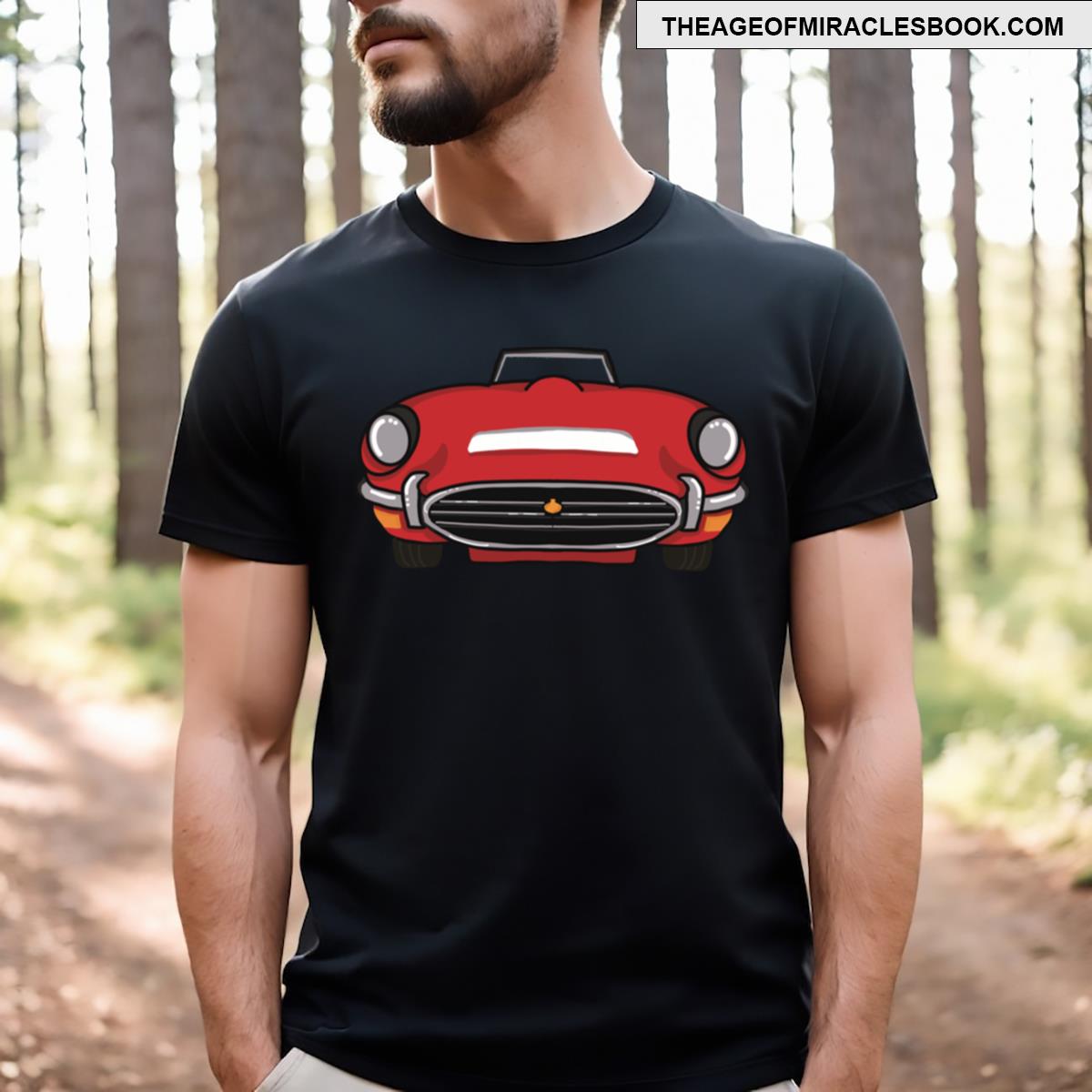 Little Red Sports Car Active T-shirt