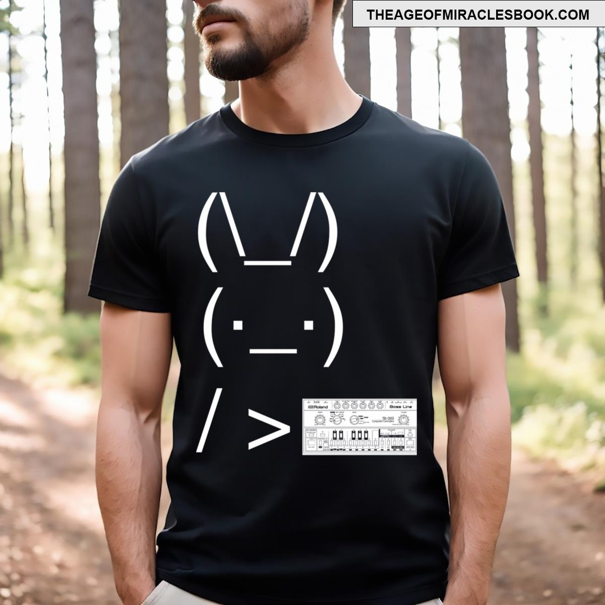 Rabbit Meme Roland Tb303 T-shirt