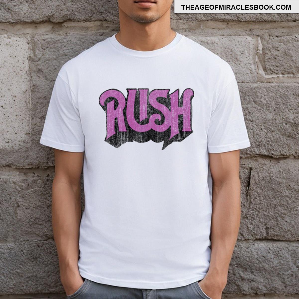 Rush Distressed Logo T-shirt