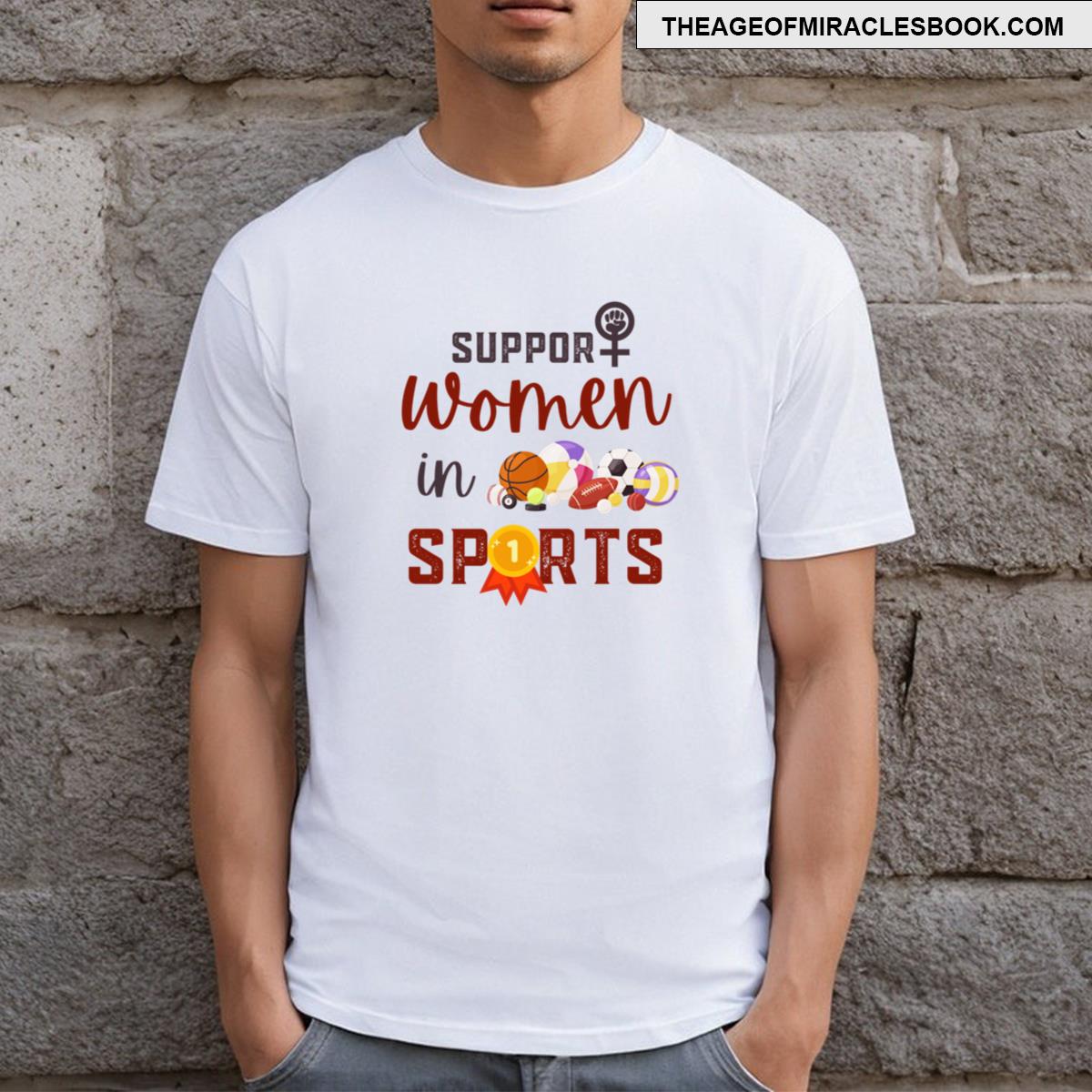 Support In Sports T-shirt