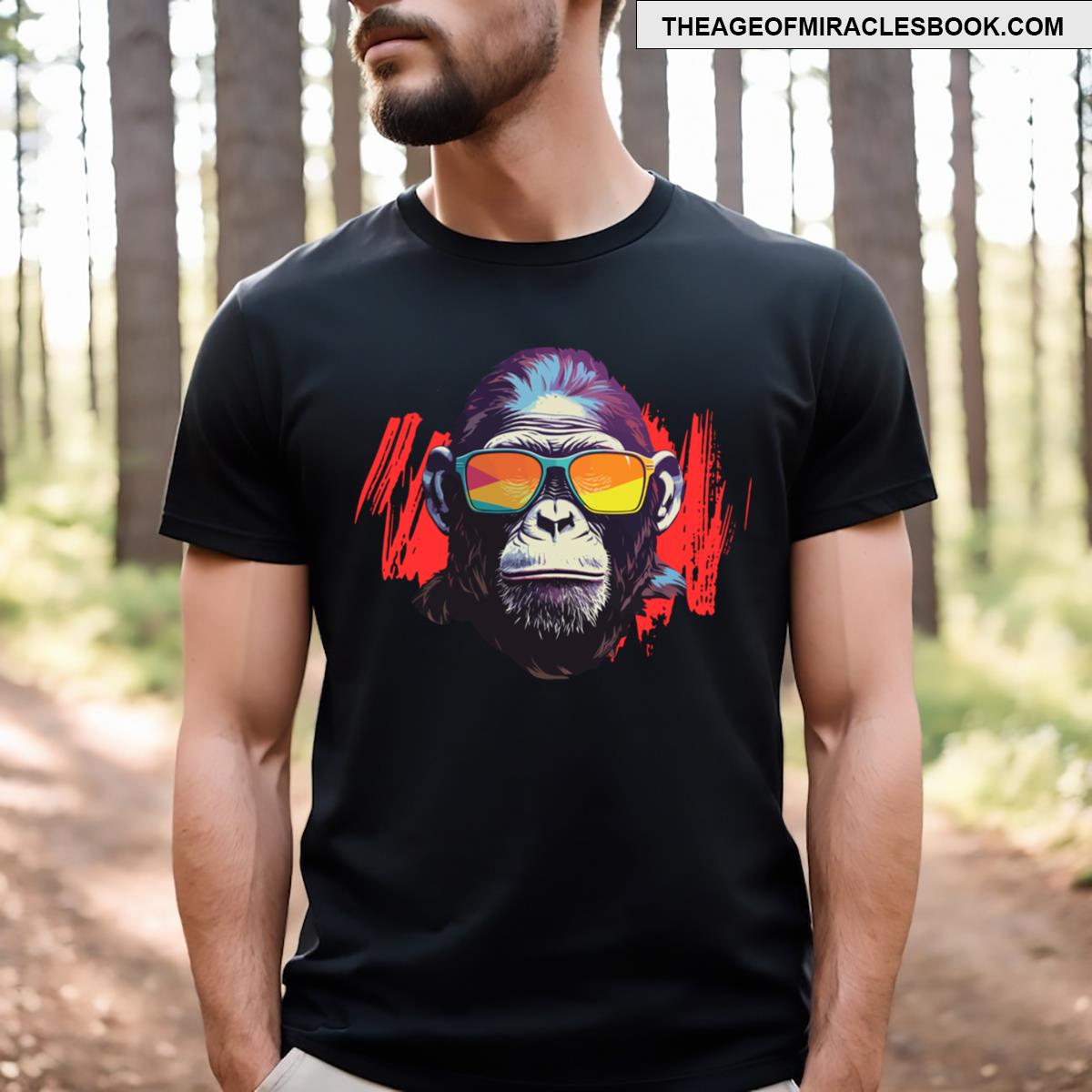 Monkey Funny Animal Monkey T-shirt