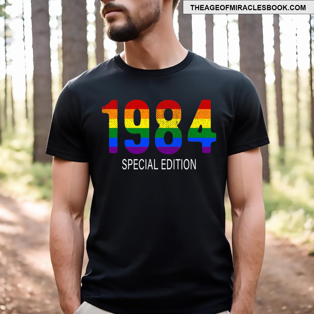 1984 Lgbt Birthday Rainbow Pride Lgbt Gift Equality Outfit T-shirt