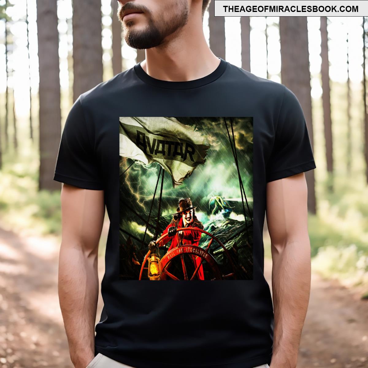 Original Art From Band Avatar Band T-shirt
