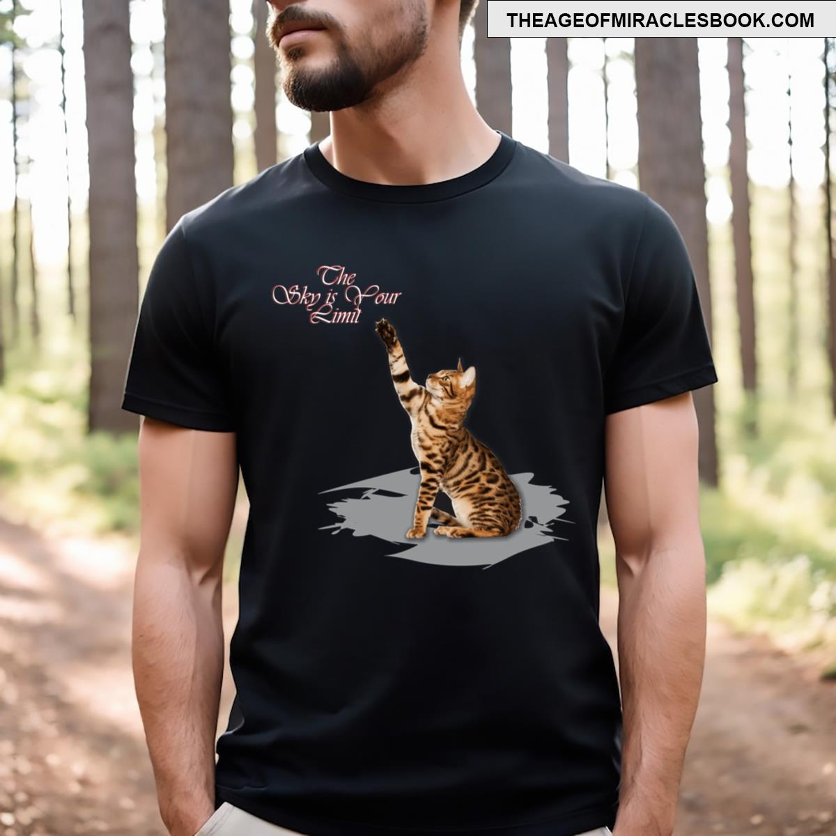 Cute Cat Feeling The Sky Limit Essential T-shirt
