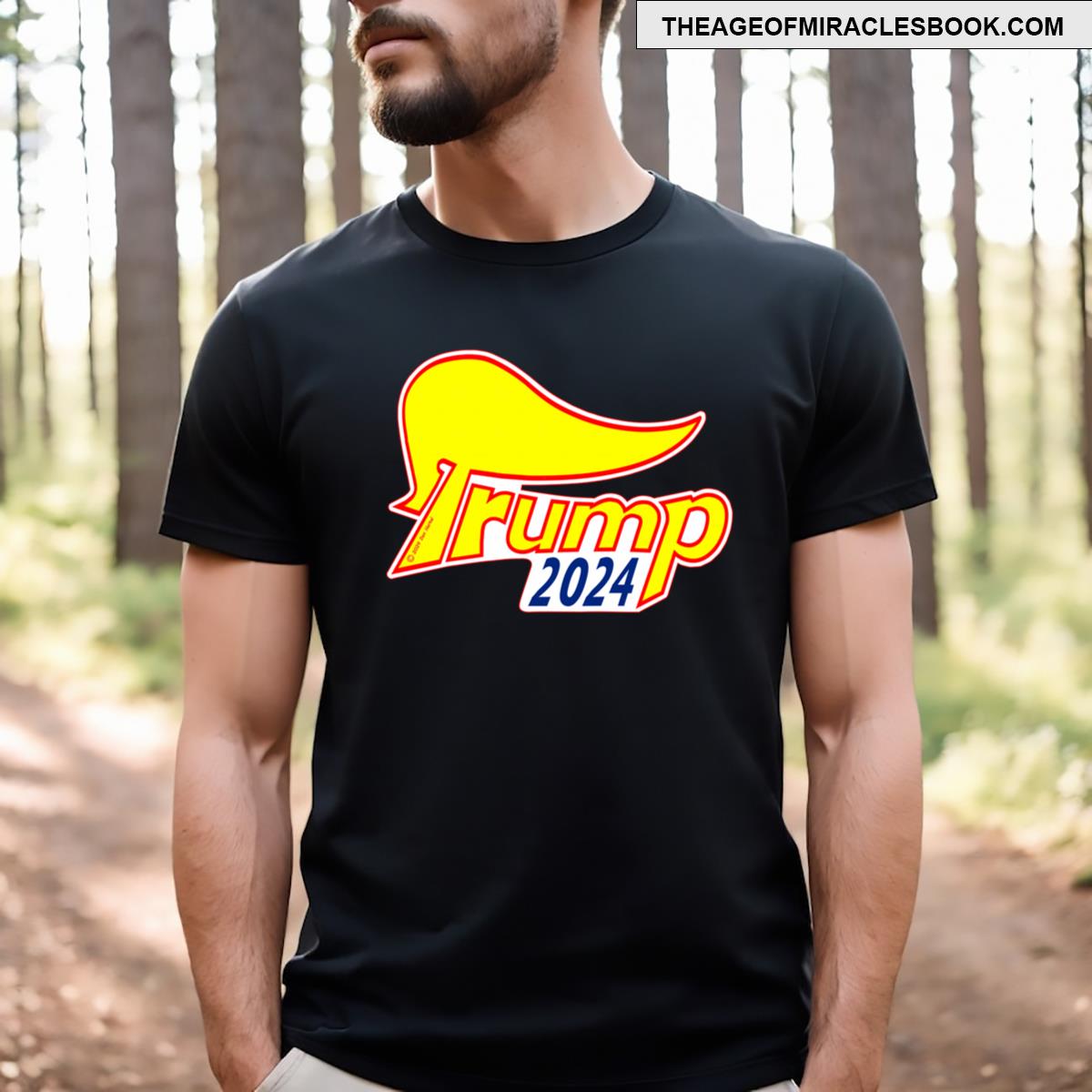 Trump 2024 Logo Meme Pro Usa Funny Campaign Collectibles T-shirt