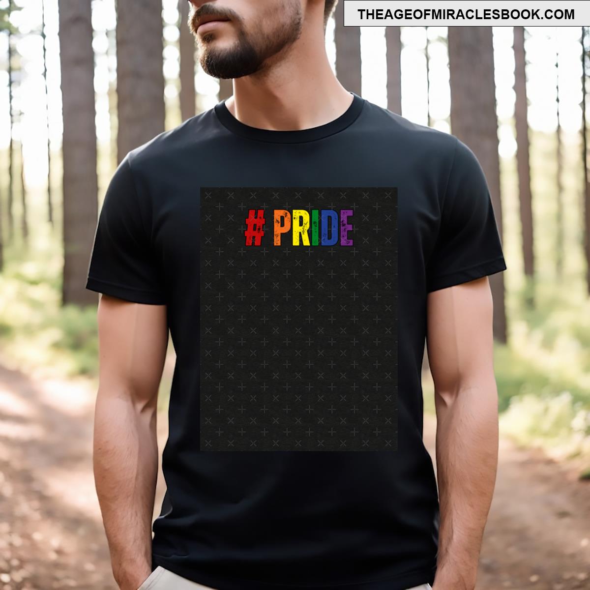 Pride Lgbtq Pride Pride Unisex Lgbtq Rainbow Text Graphic Pride Graph T-shirt