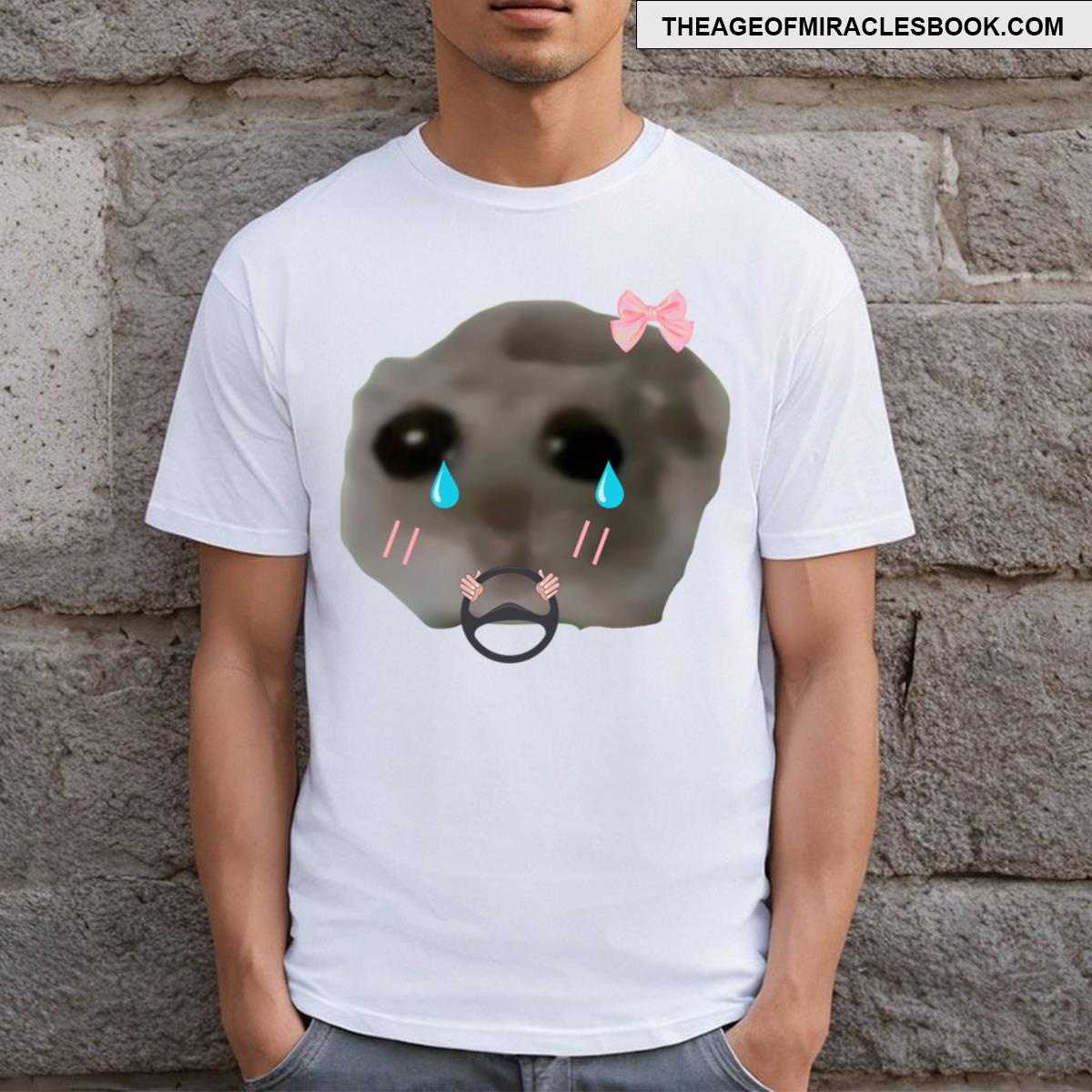 Copy Of Sad Hamster Meme Funny Sad Hamster Cute Sad Hamster T Shirt