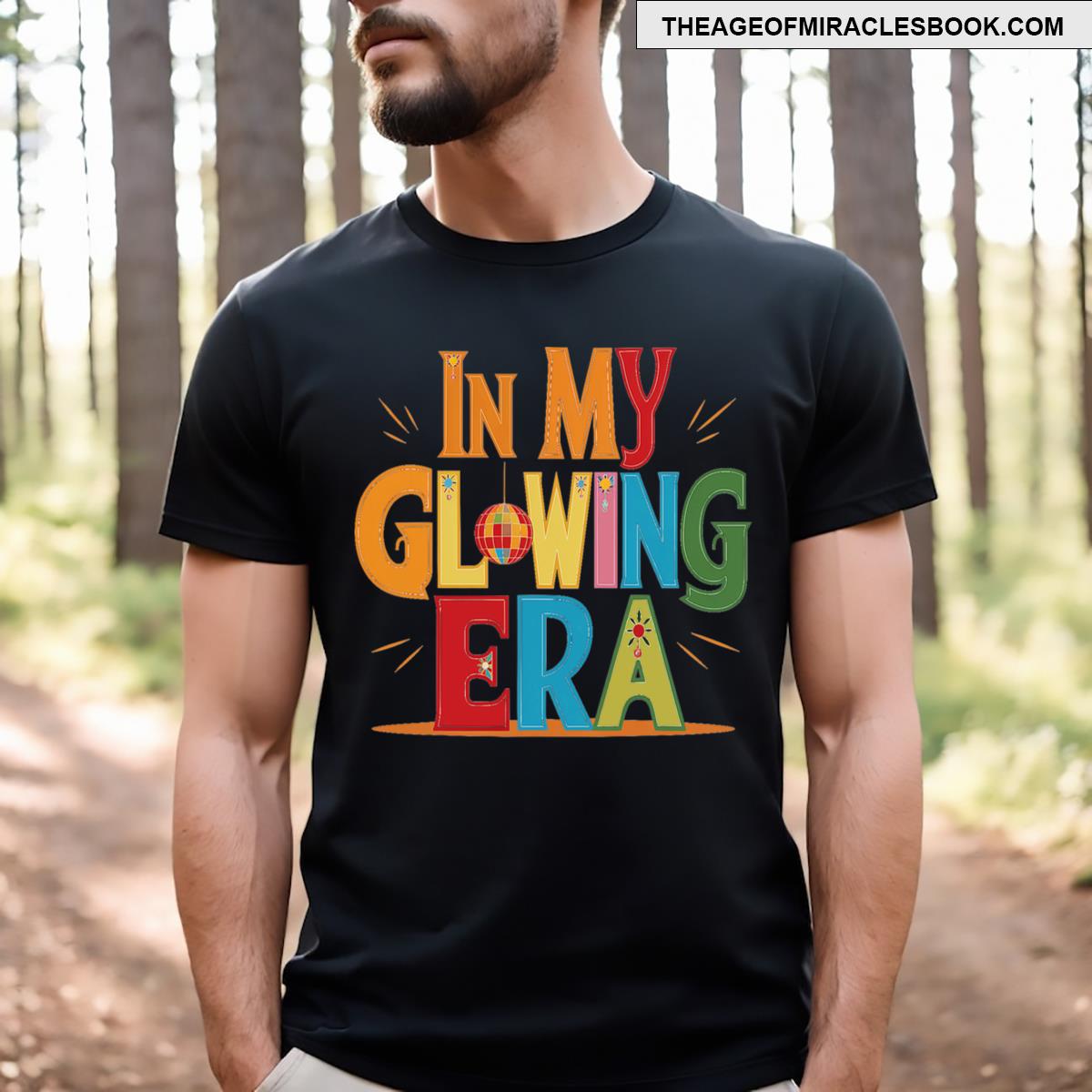 In My Glowing Era Tie Dye Bright Hello Summer Vacation Trips T-shirt