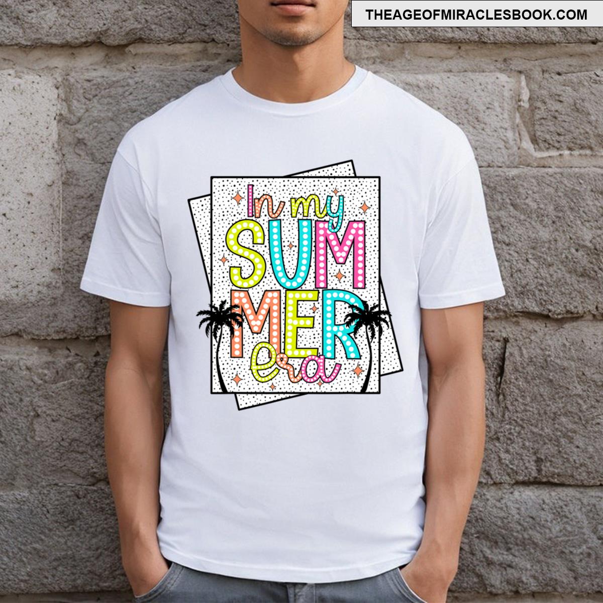 In My Summer Era Girl Summer Beach Vacation Matching T-shirt