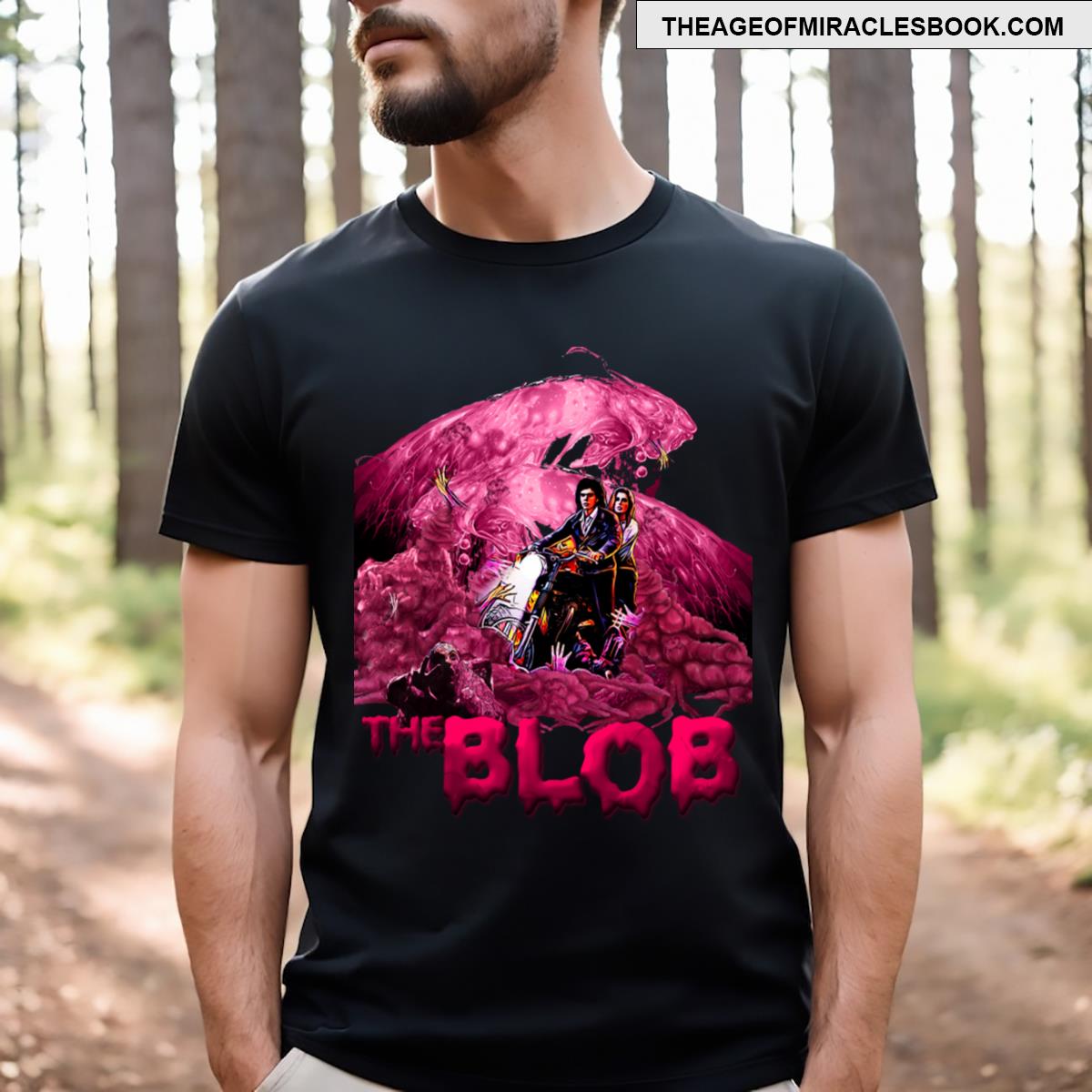 The Blob Horror Movie Fan Apparel T-shirt