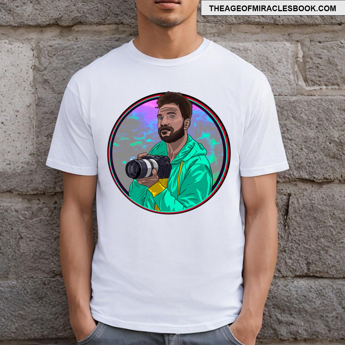 Modern Photography Logo Design T-shirt