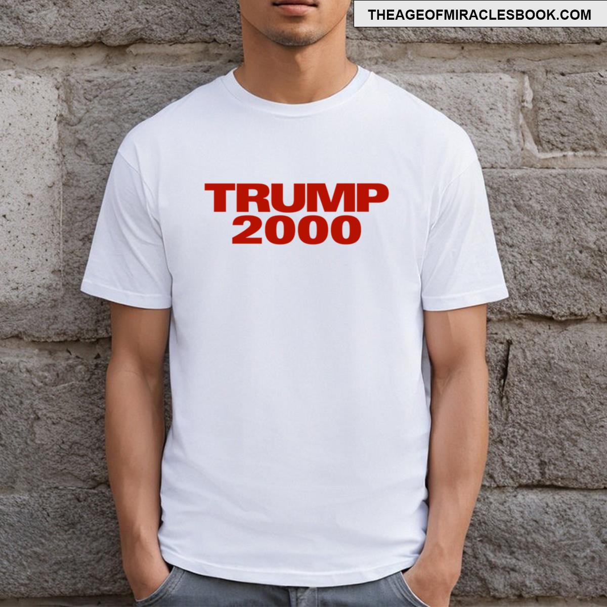 Trump 2000 Presidential Campaign Logo T-shirt