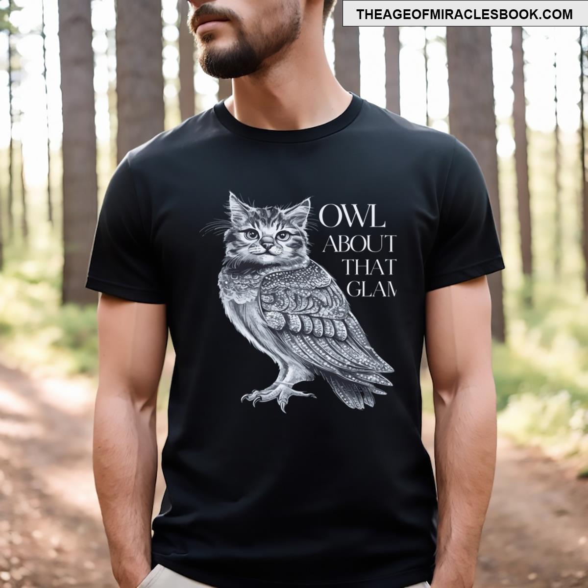 All About That Glam Funny Owl Essential T-shirt