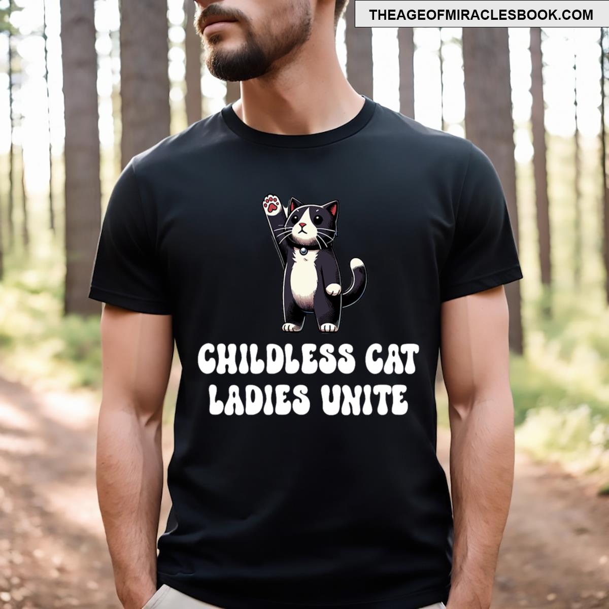 Childless Cat Ladies Unite Funny Cute T-shirt