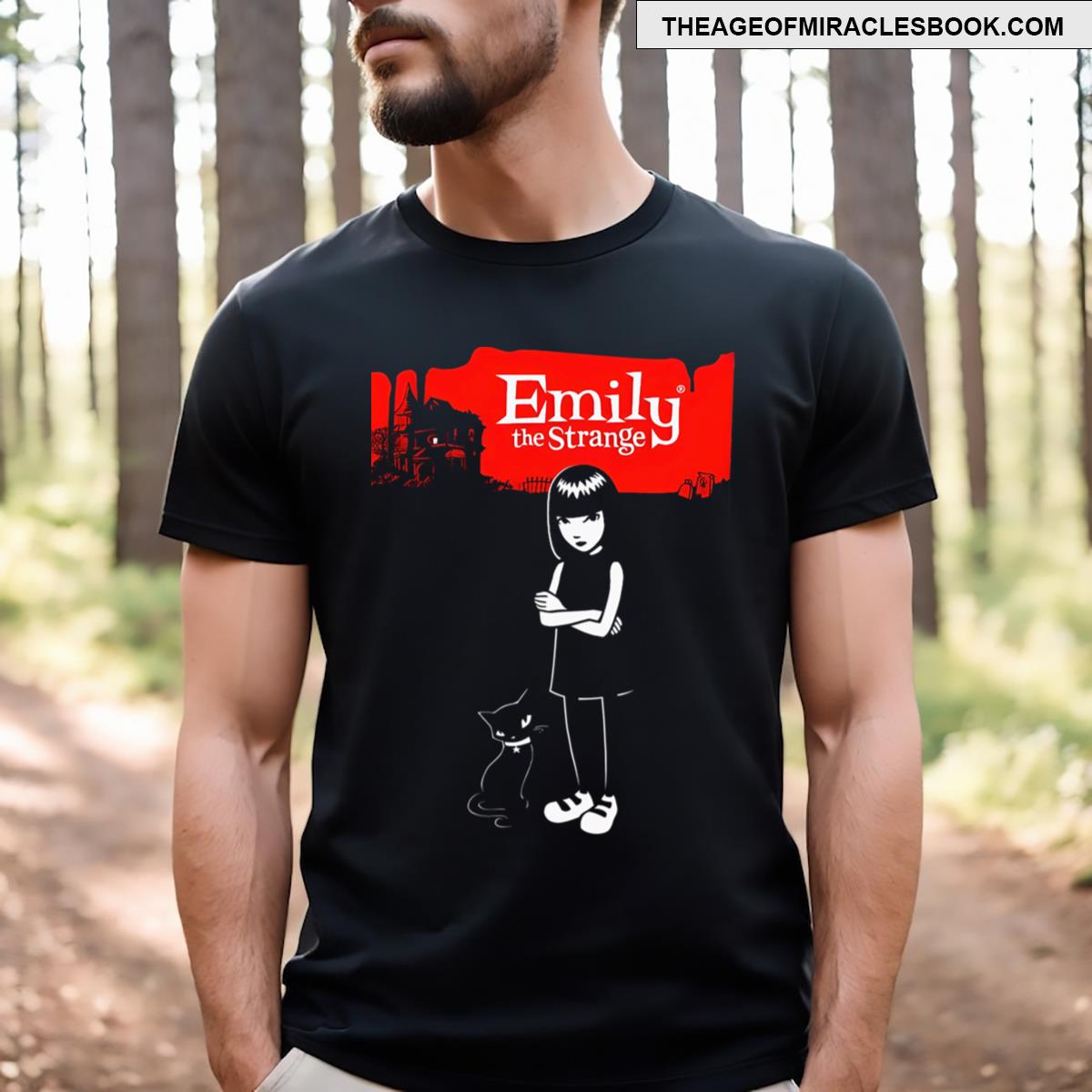 Movies Manga Logo Anime Emily Comics Cartoon Essential T-shirt
