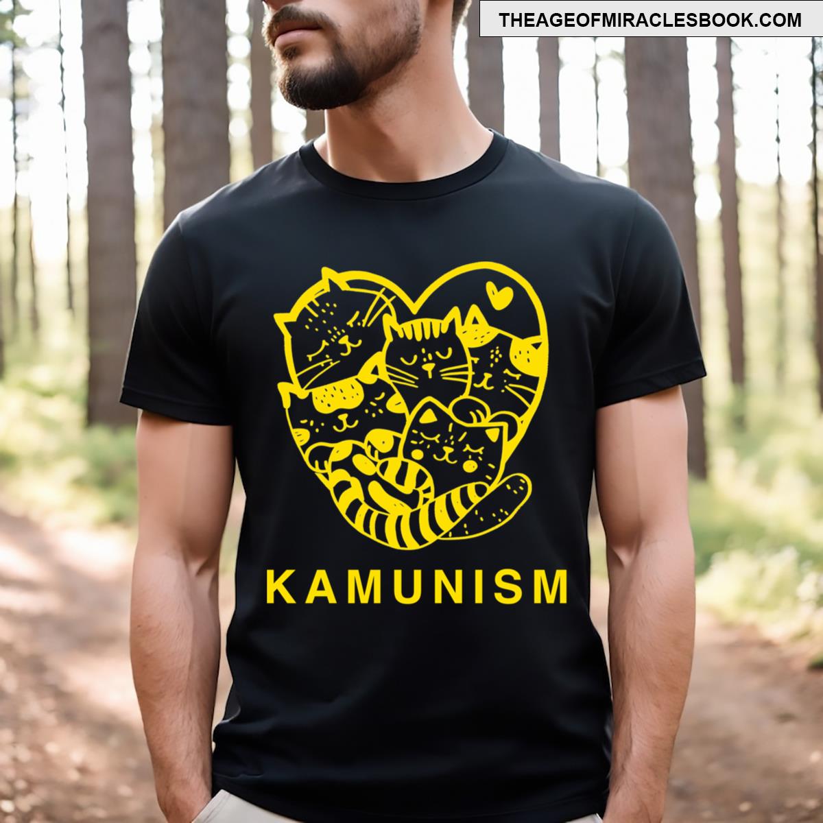 Funny Kamunism Childless Cat Democrat Elections 2024 T-shirt
