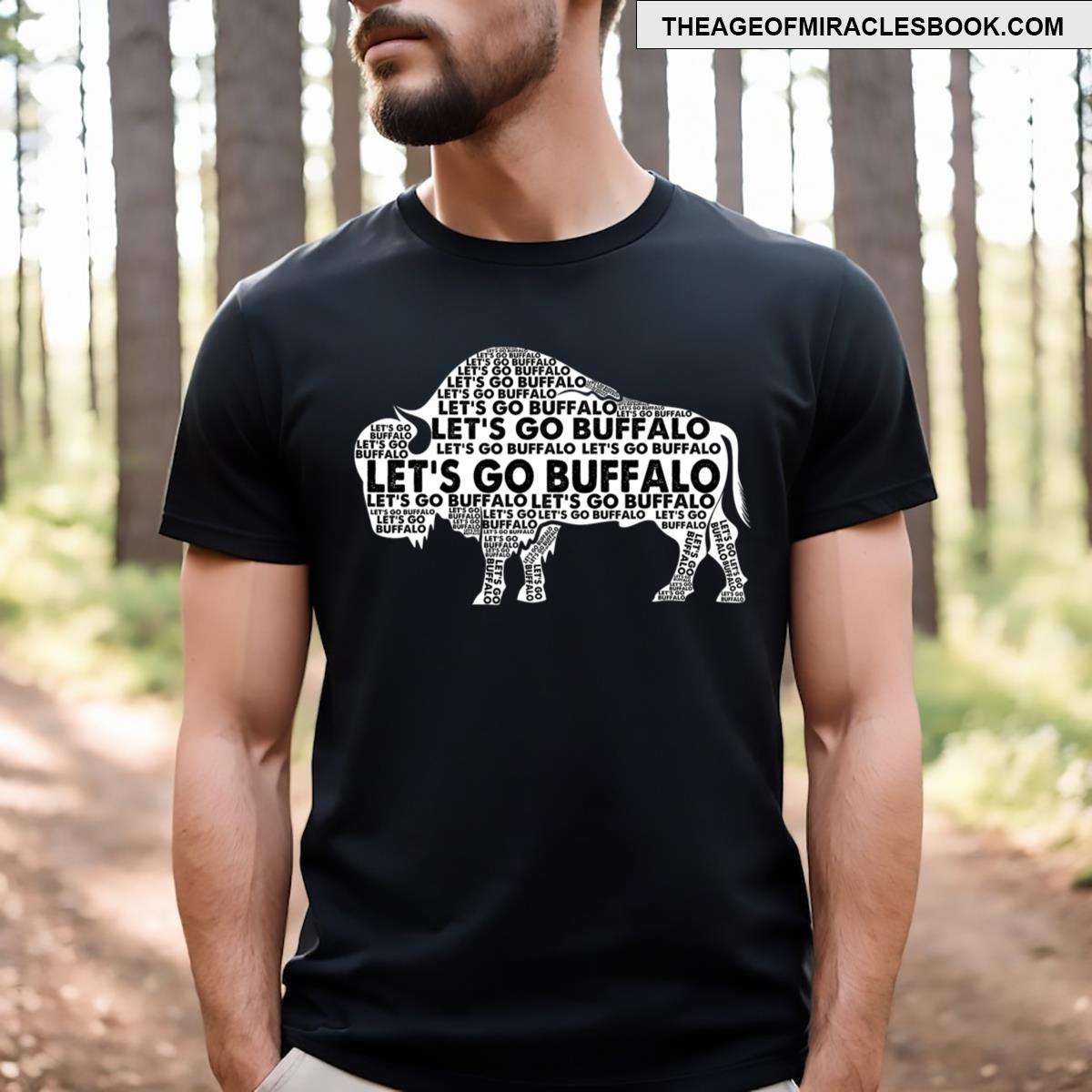 Lets Go Buffalo New York Buffalo Sports Fan Buffalo T-shirt