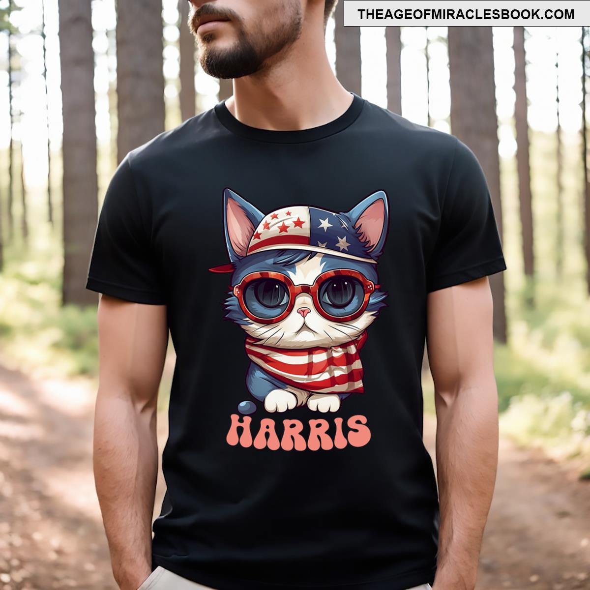 Childless Cat Lady For Kamala Harris Cat Ladies For Harris T-shirt
