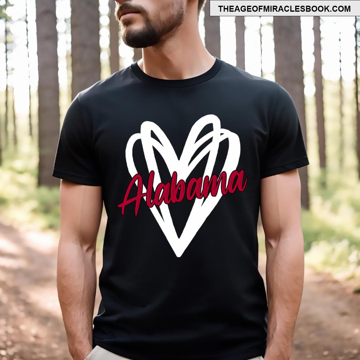 Graphic Last Name Proud Bama Vintage Funny Outfits Lovers T-shirt