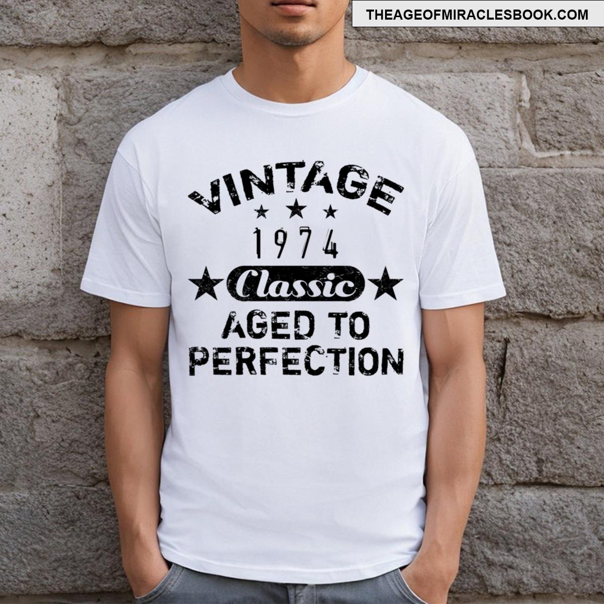 1974 50th Birthday T-shirt