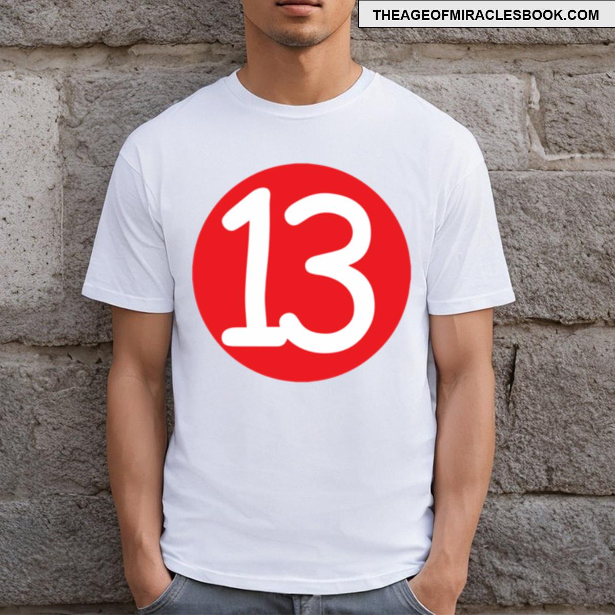 The Number 13 Rip Gaudreau T-shirt