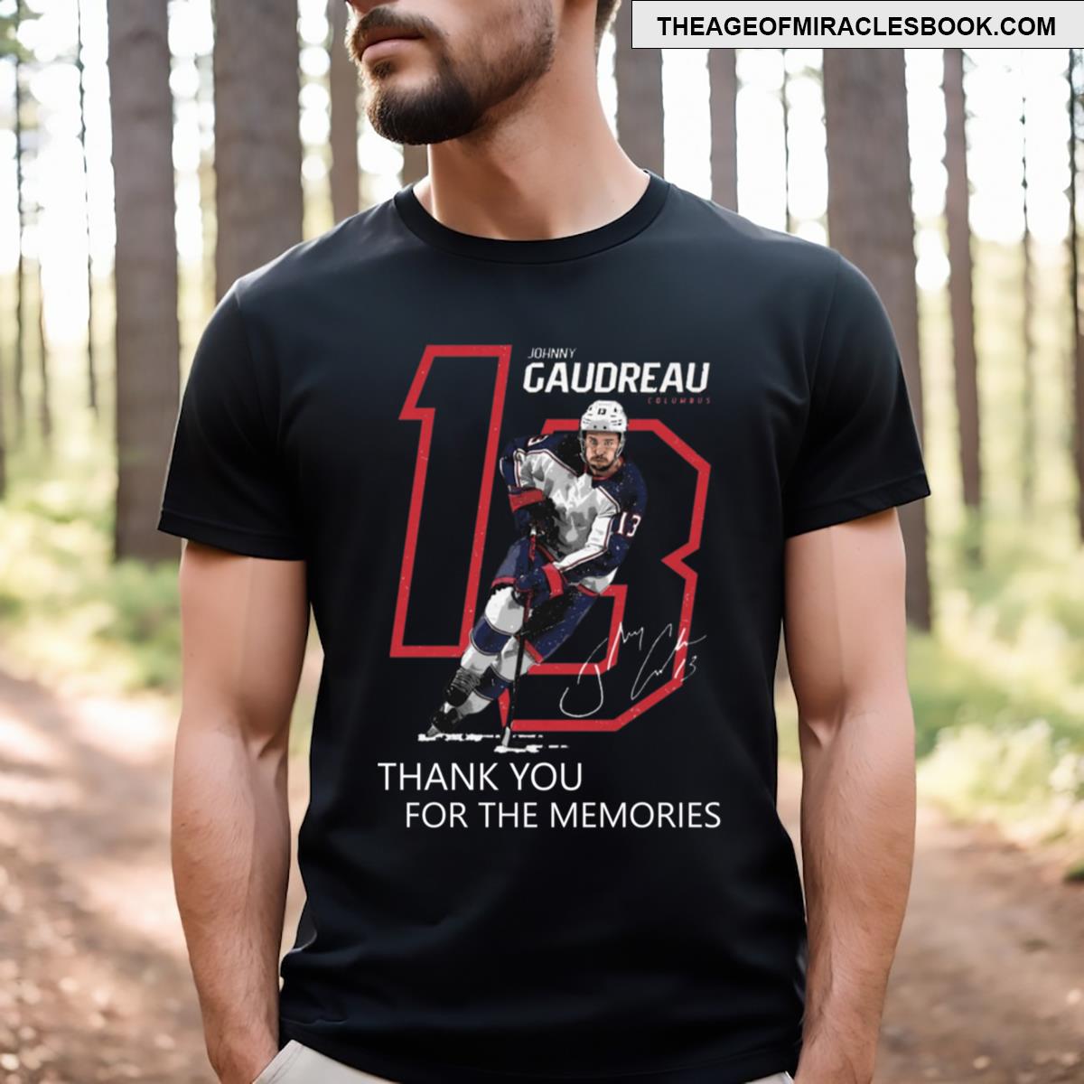 Johnny Gaudreau A Johnny Gaudreau A Johnny Gaudreau T-shirt