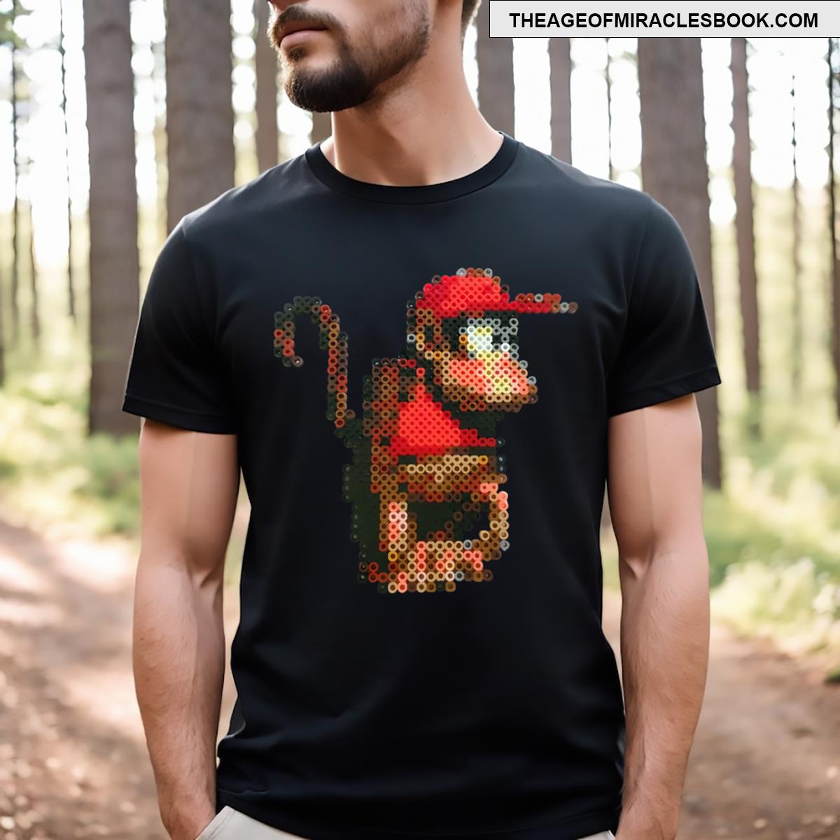 Diddy Character Loop Pixel Art T-shirt