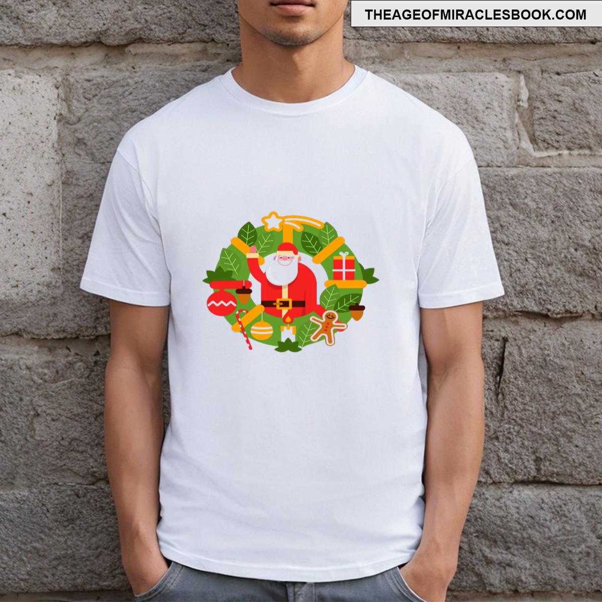 Santa Claus Merry Christmas Holliday Chirstmas Essential T-shirt