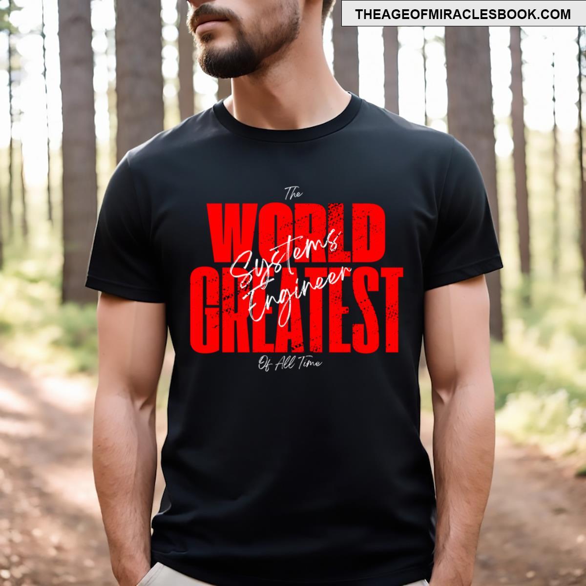 The Word Greatest Perfect For Systems Engineer Long T-shirt