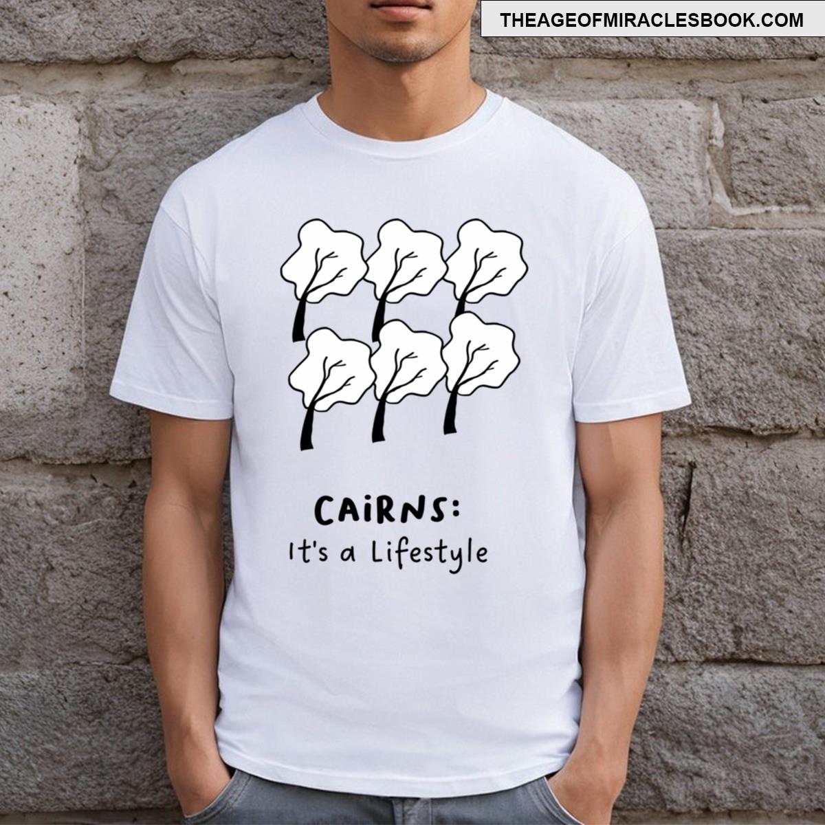 Cairns It’s A Lifestyle Tree Illustration T-shirt