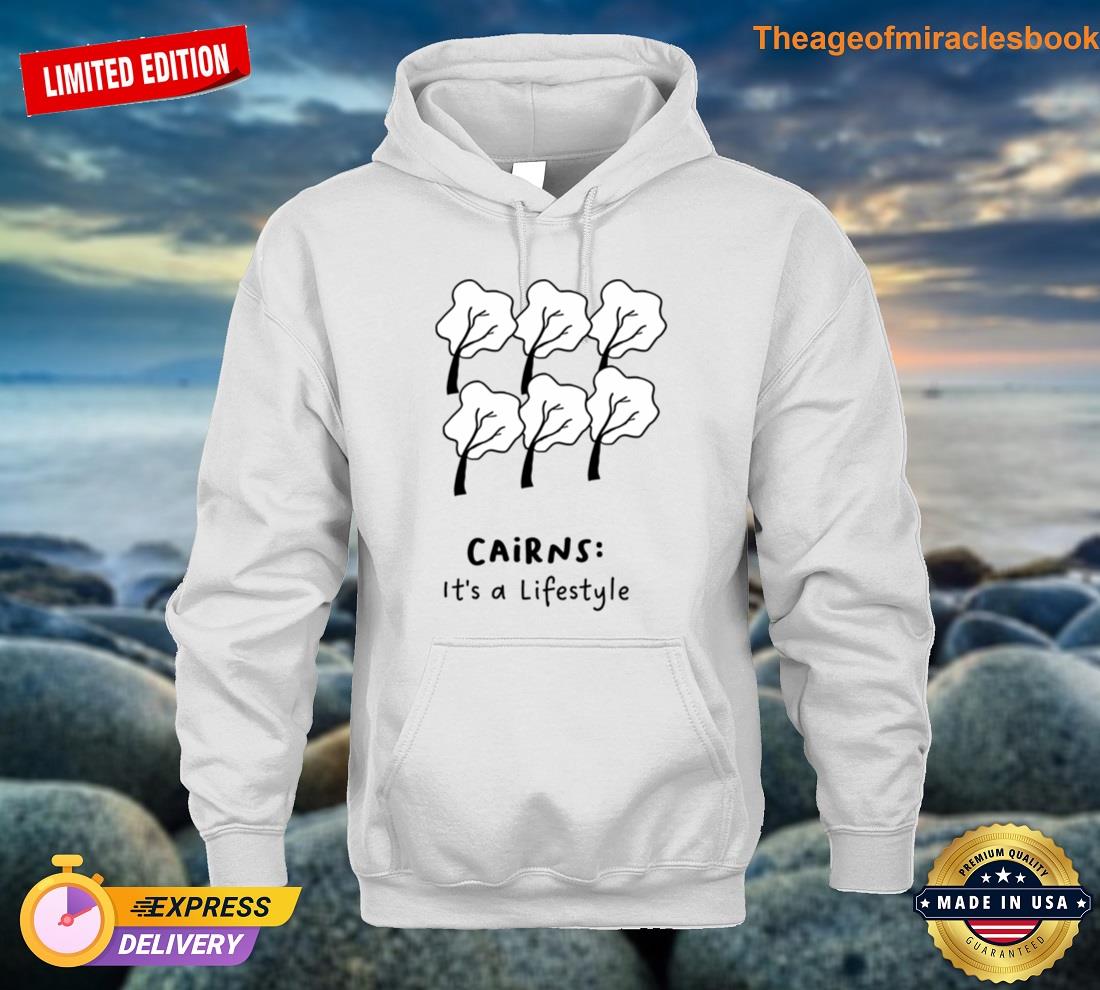 Alternative view of Cairns It's A Lifestyle Tree Illustration T-shirt