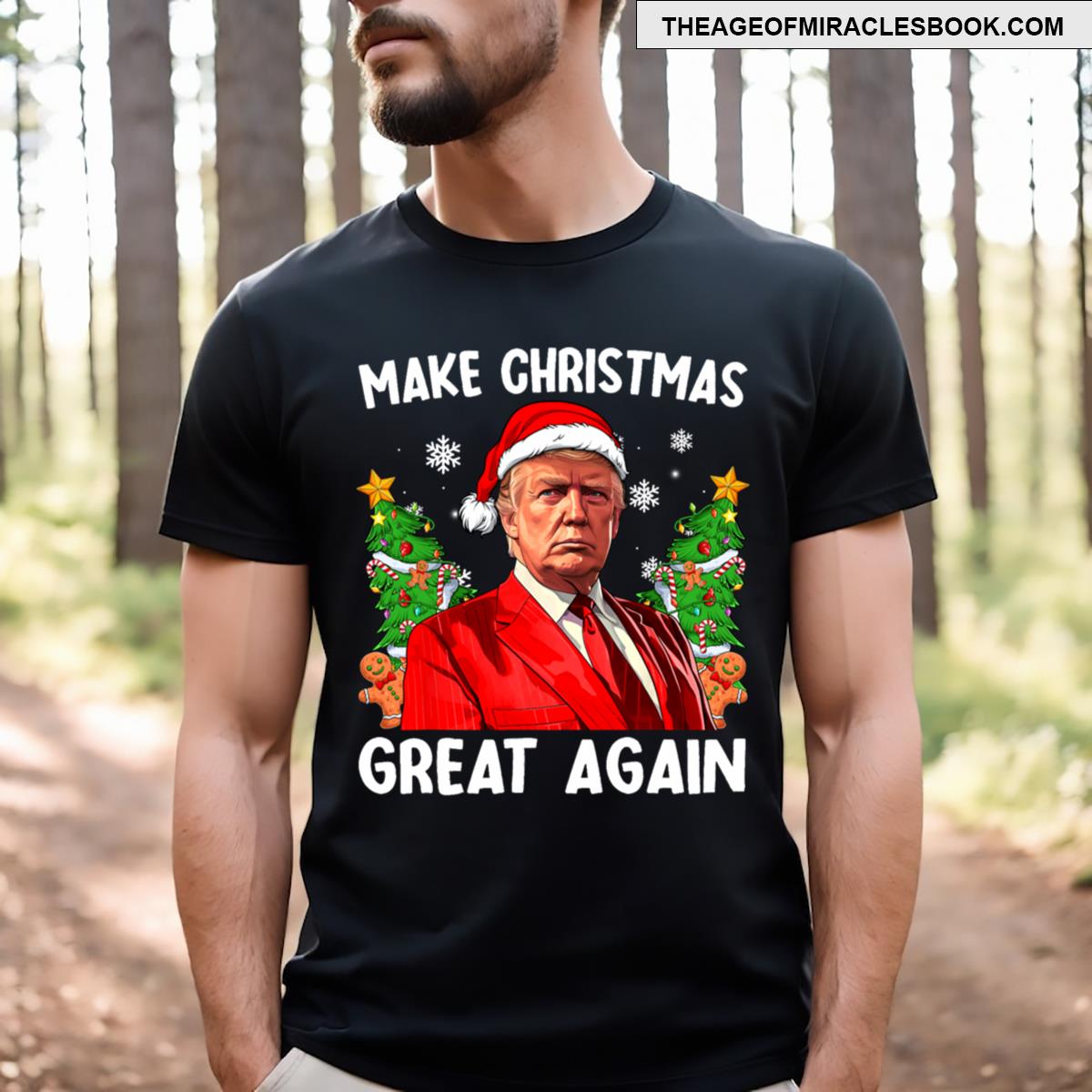 Trump Christmas Maga T-shirt