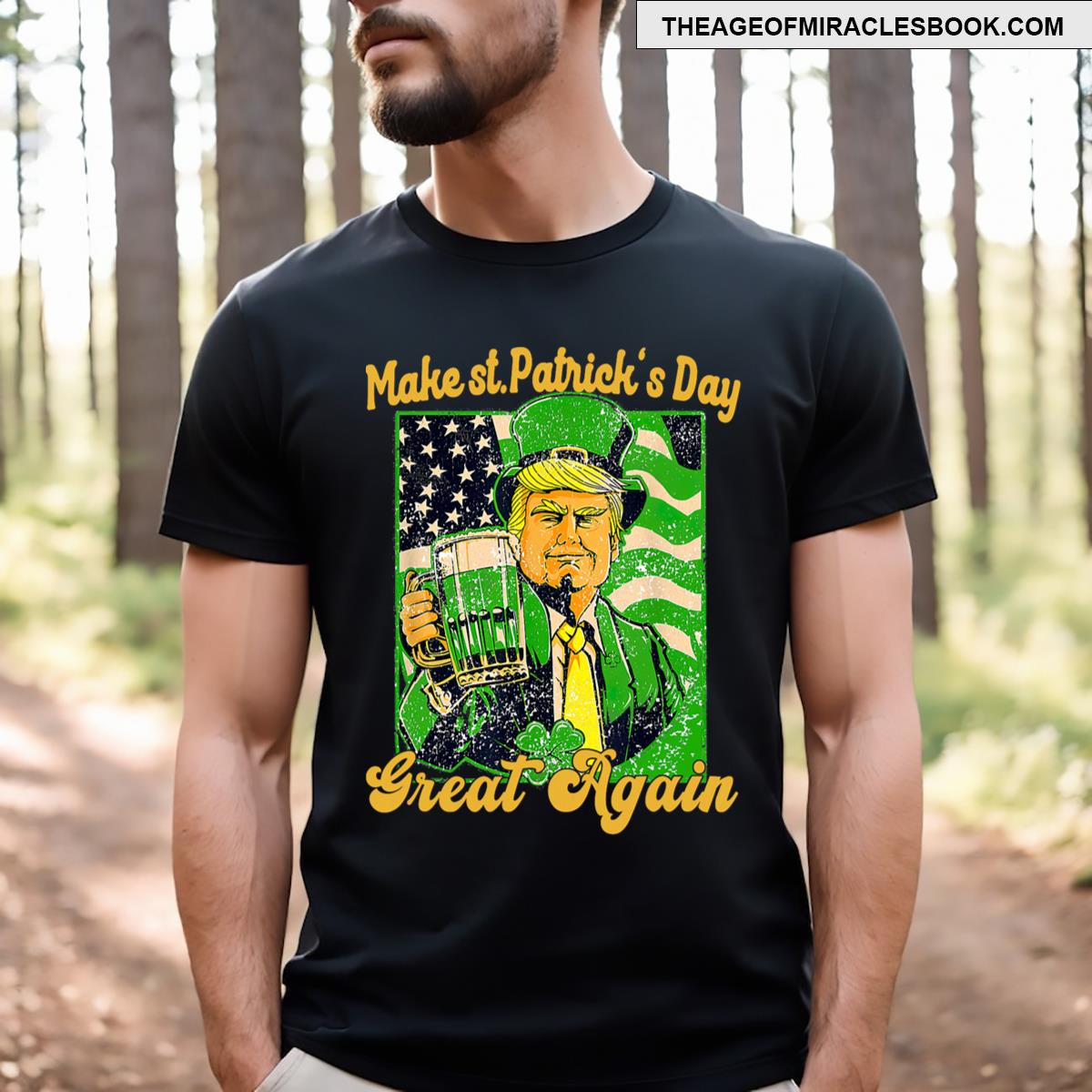 Trump St Paddy’s Funny Trump St Patrick’s Day Vintager T-shirt