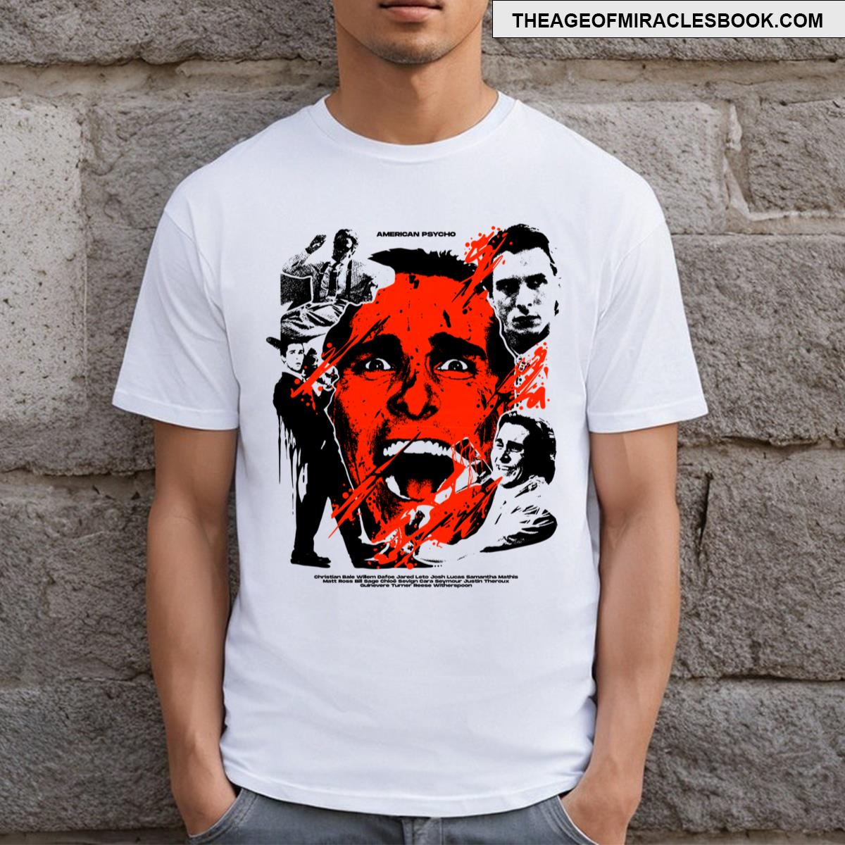 American Psycho Patrick Bateman T-shirt Shirt