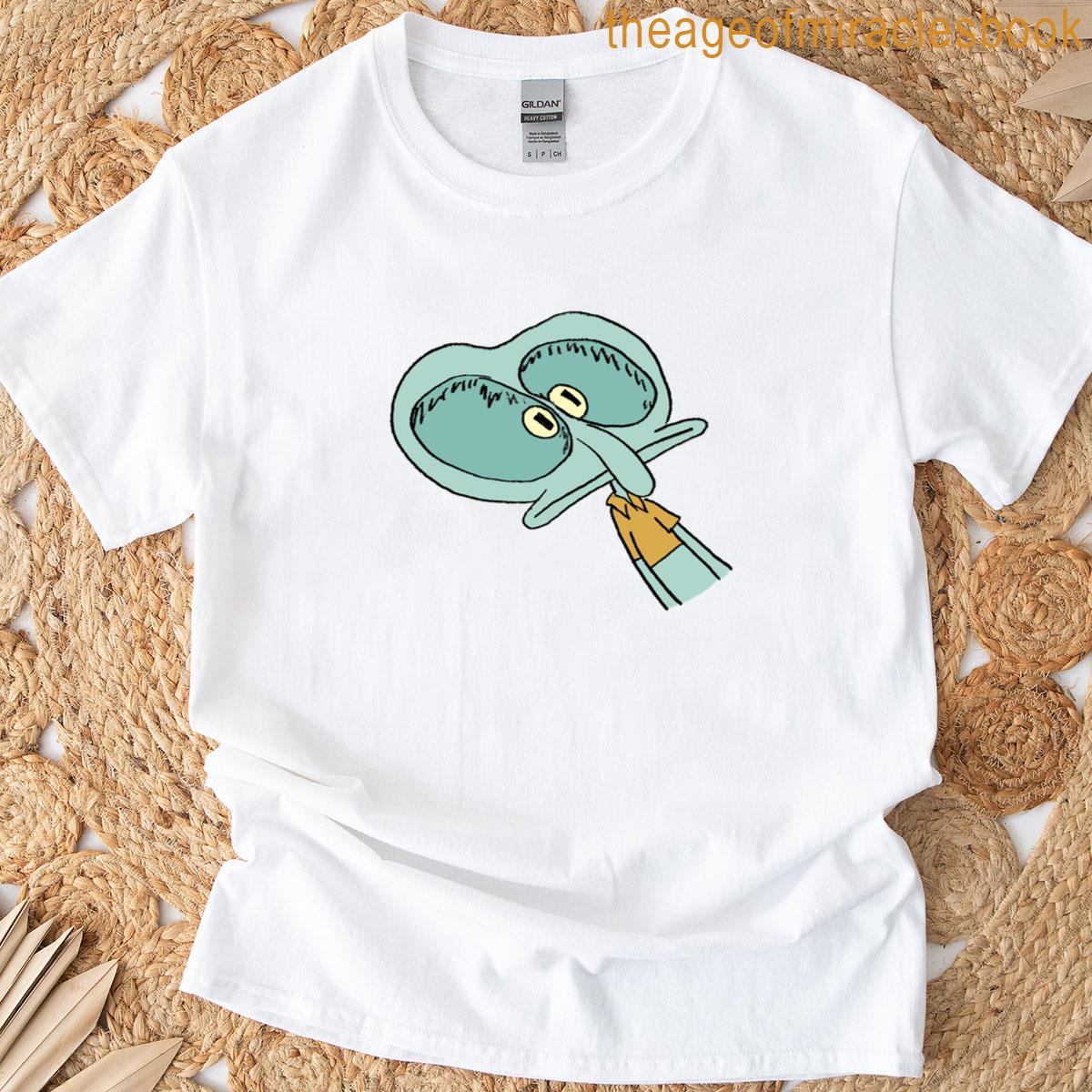 Squidwart Being A Big Fat Seat Cushion T-shirt