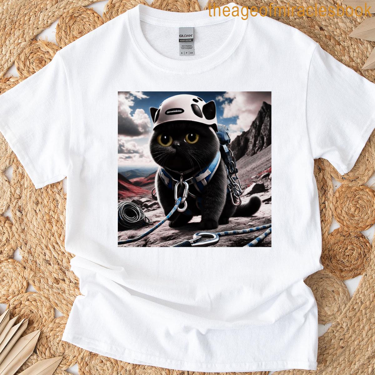 Pinnacle Paws A Cat’s Climb To New Heights T-shirt