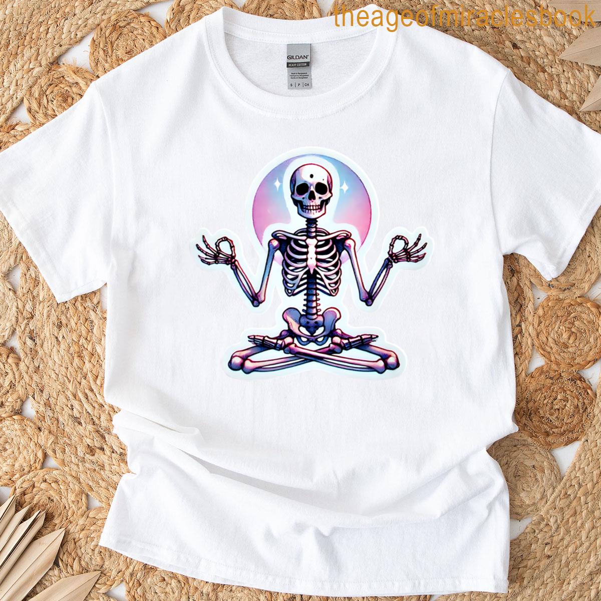 Skeleton Yoga T-shirt