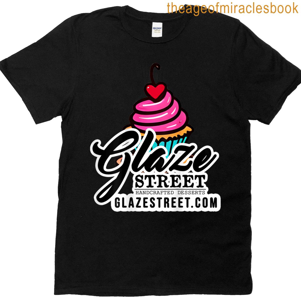Glaze Street Cupcake Logo T-shirt