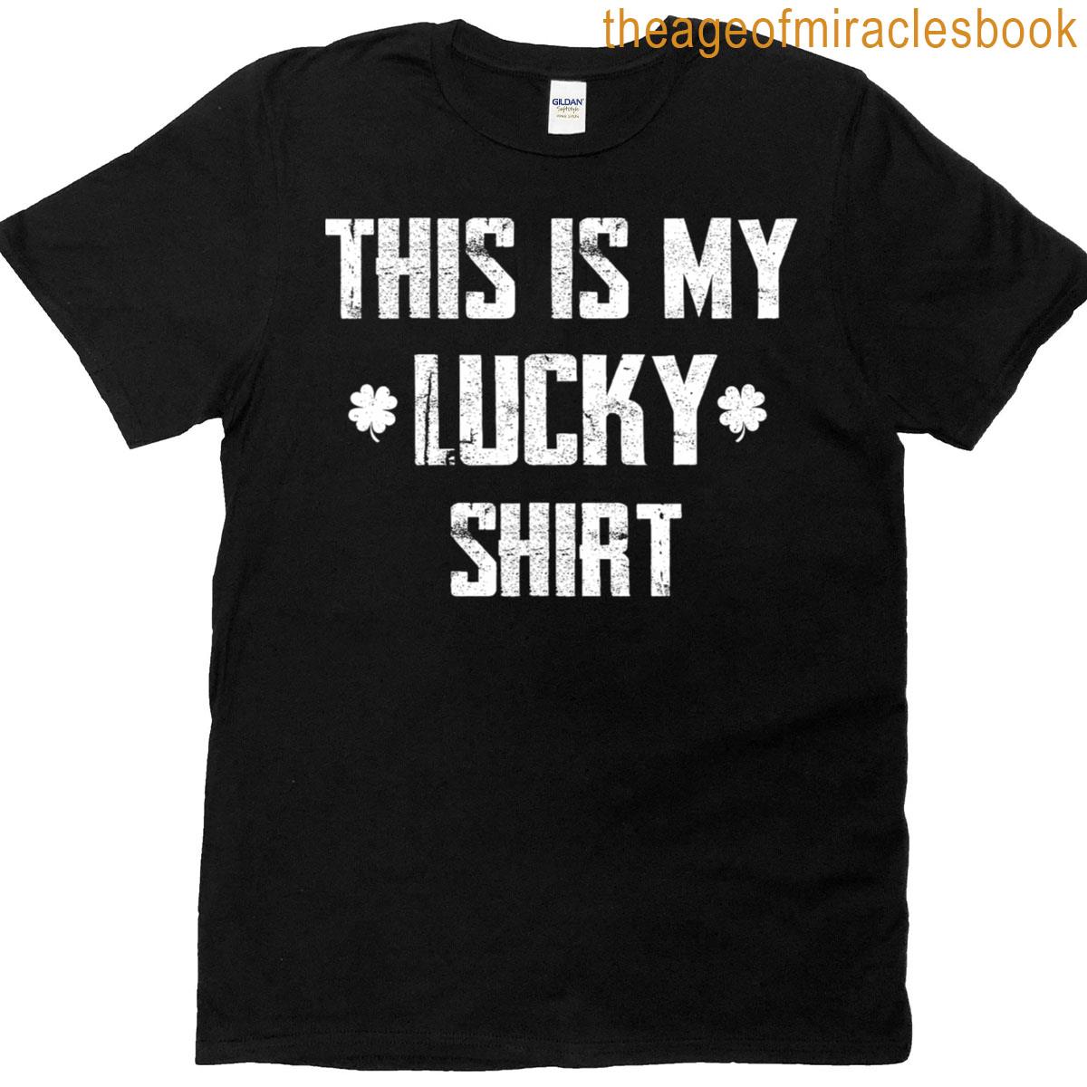 This Is My Lucky St Patricks Day Outfit Men Kids T-shirt