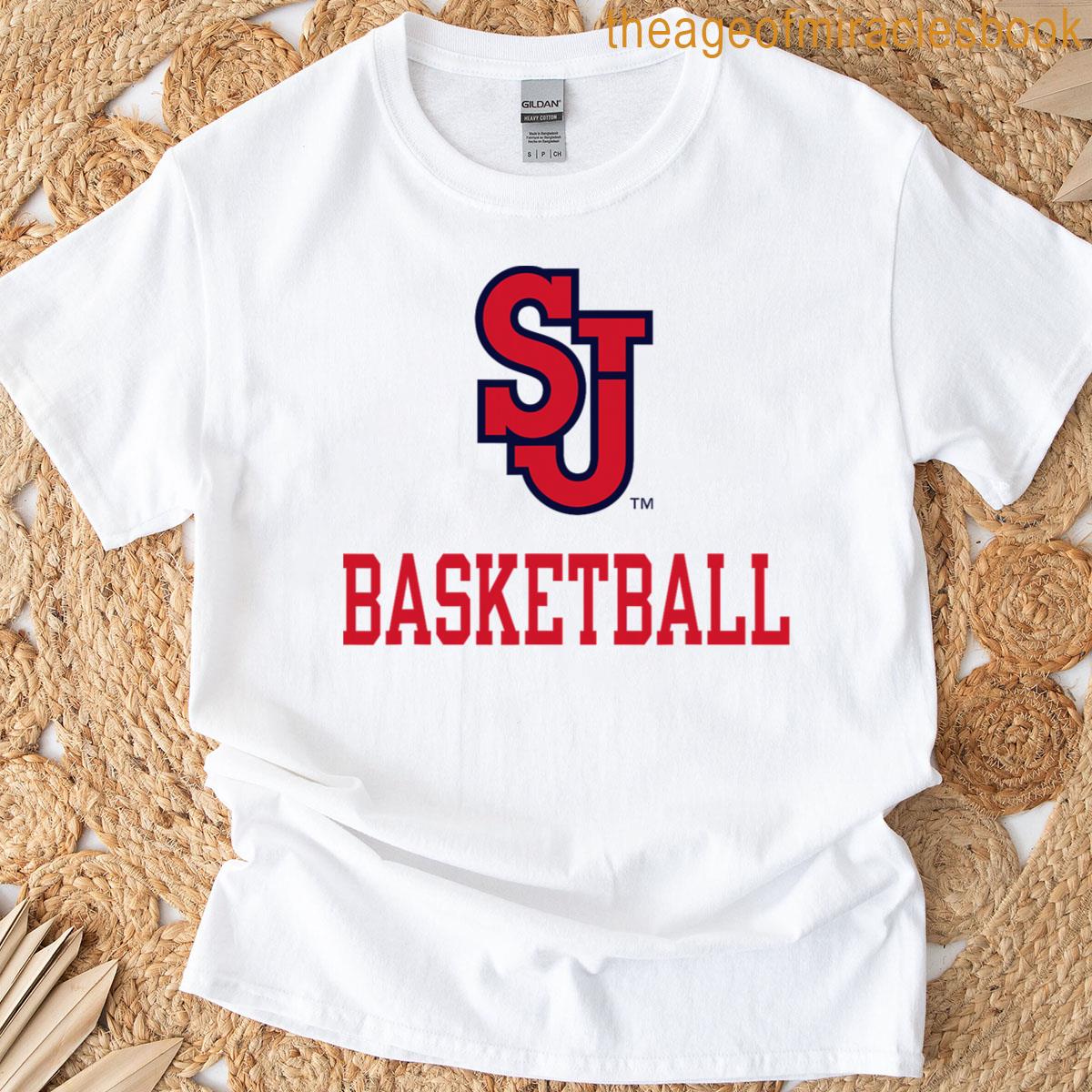 St John’s Red Storm Basketball Icon Logo T-shirt