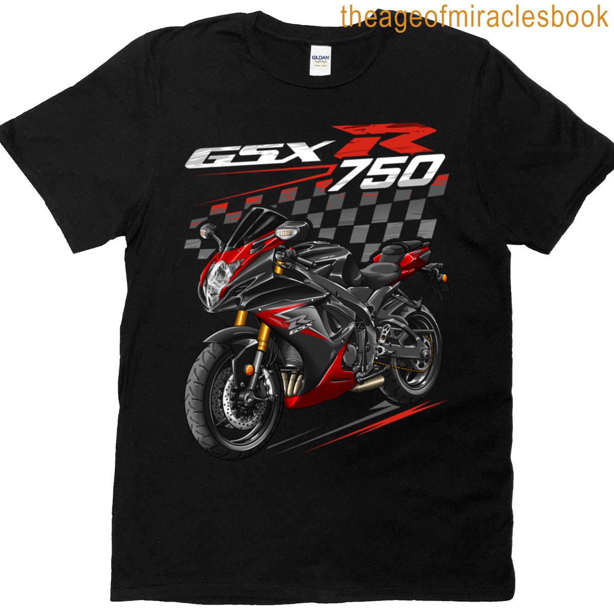 Suzuki Gsxr 750 2014 Pearl Mira Red Glass Sparkle Black For Motorcycle Riders T Shir T-shirt