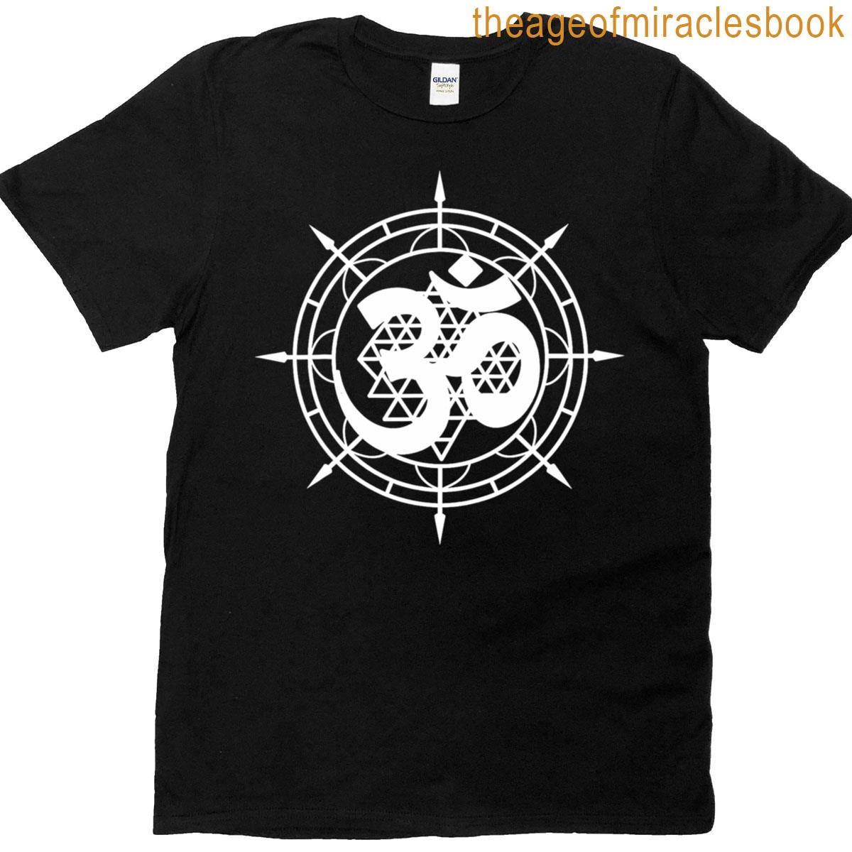 Om Yantra Spiritual Symbol Meditation Yoga Mindfulness Aum T-shirt