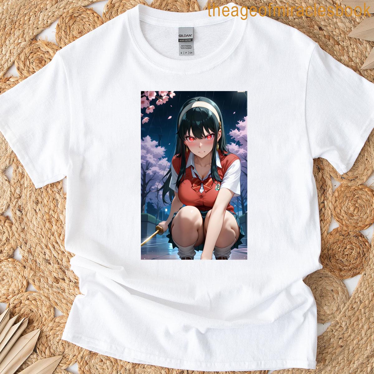 Yor Forger Spyxfamily Assassination Squad Anime Waifu T-shirt