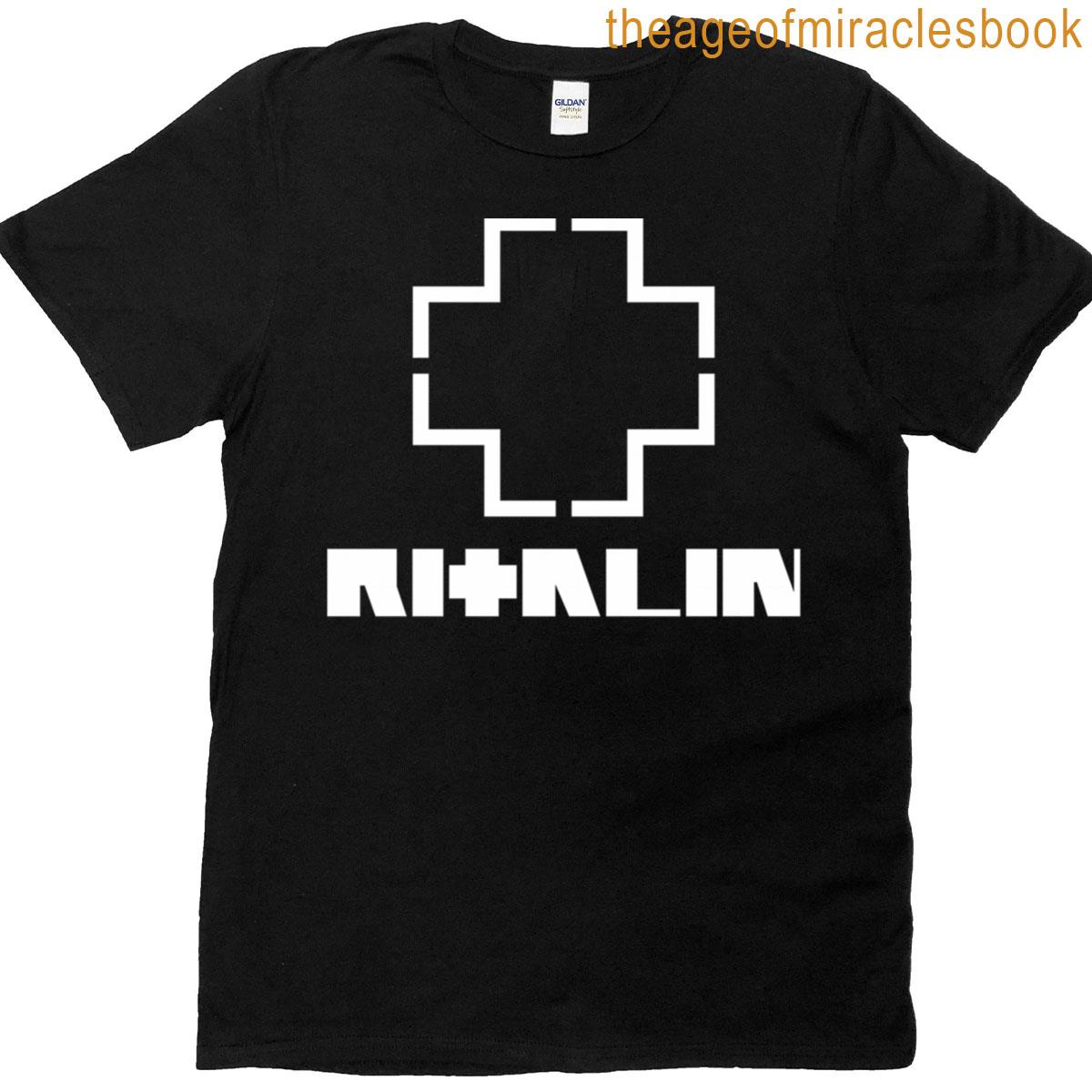 Ritalin Classic Parody Logo T-shirt
